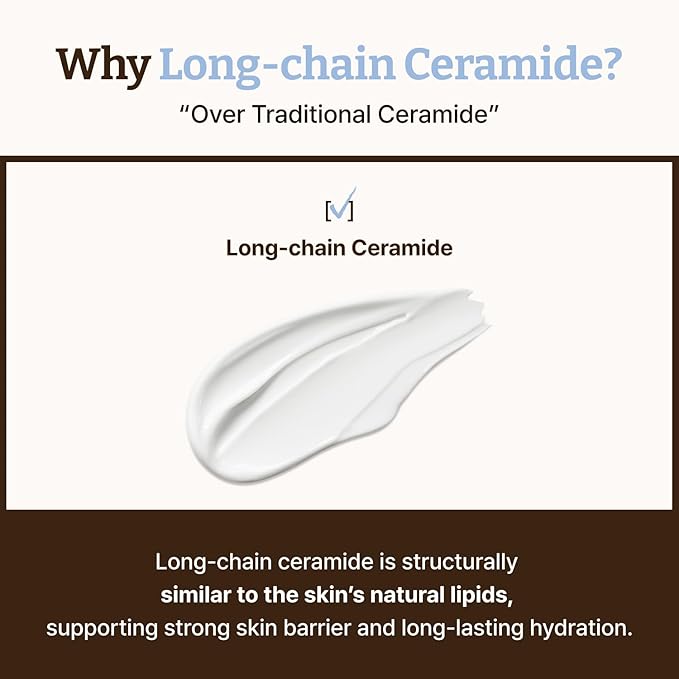 Dr. Reju-All Advanced LC-Ceramide Barrier Cream - Patented Long Chain Ceramide Deep Hydration - Lightweight Korean Face Moisturizer for Strengthening Skin Barrier - 1.69 Fl Oz