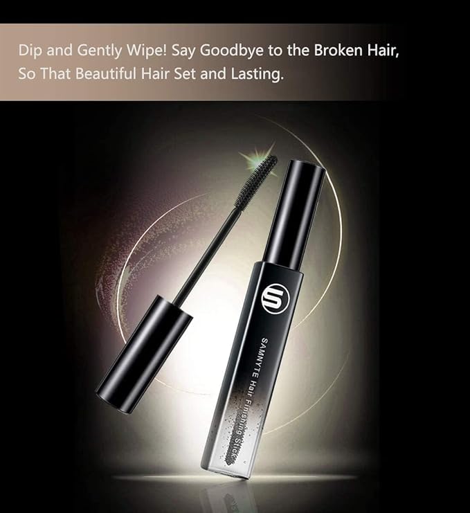 Hair Finishing Stick, 2 Pack - 0.7 Fl.Oz Hair Mascara for Taming Flyaways, Not-Greasy Hair Gel Stick