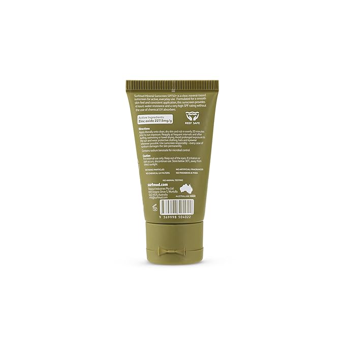 Mineral Sunscreen SPF50+ 50g SURFMUD Australia