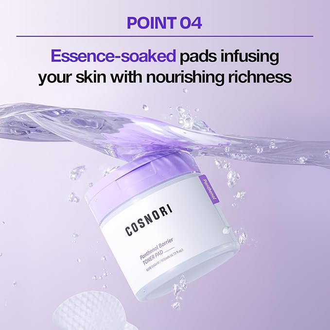 Panthenol Daily Skincare Set – Toner Pad & Emulsion – High-Concentration D-Panthenol – Lightweight, Soothing Hydration for Oily Skin, Korean Skin Care Routine