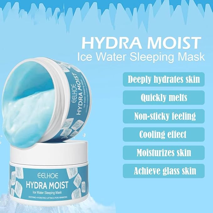 Water Sleeping Mask for Bright, Glowing Skin & Barrier Support;Moisturize And Hydrate Cream；Hydrating Emulsion Moisturizing Balm Nourishing Lotion