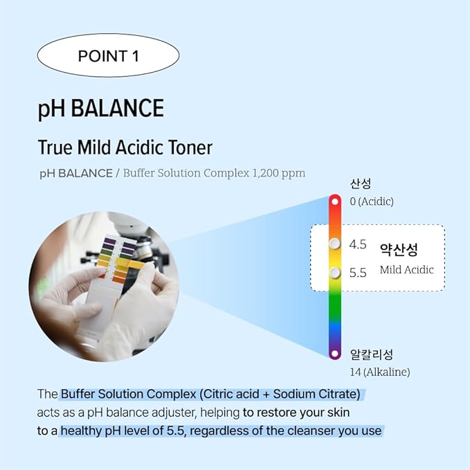 O'LABS Skin Balancing Toner 200ml / 6.76 fl.oz Hydrating & Soothing Facial Toner Korean Deep Sea Water 88%