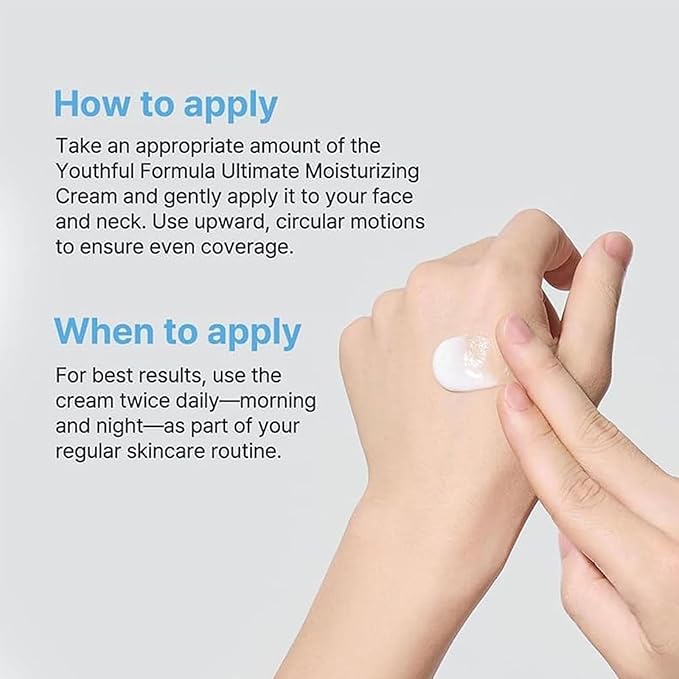 Youthful Moisturizing Cream, Centella Moisturizer, Barrier Protection, Youthful Moisturizing Cream, Facial Cream, For All Types (2pcs)