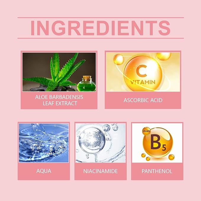 Aloe Vera Soothing Toner - Gentle Facial Hydration, Fast Absorption, Long-Lasting Moisture, Brightens Skin(2PCS)