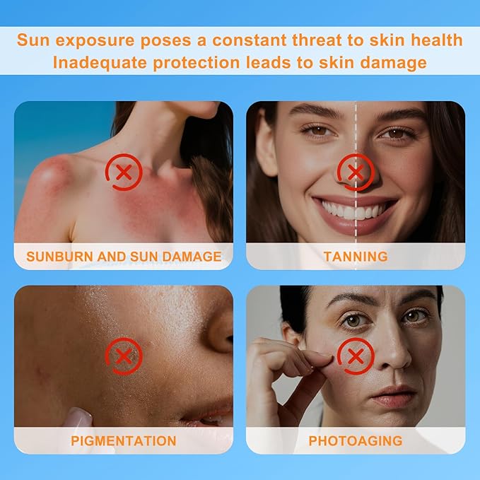 Mineral Sunscreen Spray SPF 50, Zinc Oxide Mineral Sunscreen Spray, Broad Spectrum UVA/UVB for Daily Protection, 360° Spray, Lightweight & Water Resistant, 6.76oz/200ml