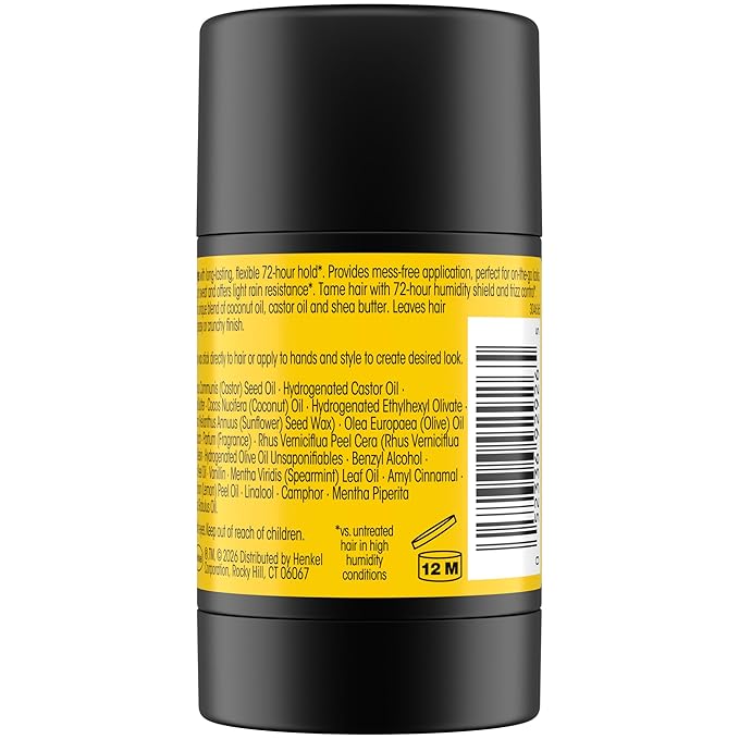 got2b glued on-the-go wax stick, 1.8oz, sleek and slick styles, style your hair without the crunch, helps control frizz