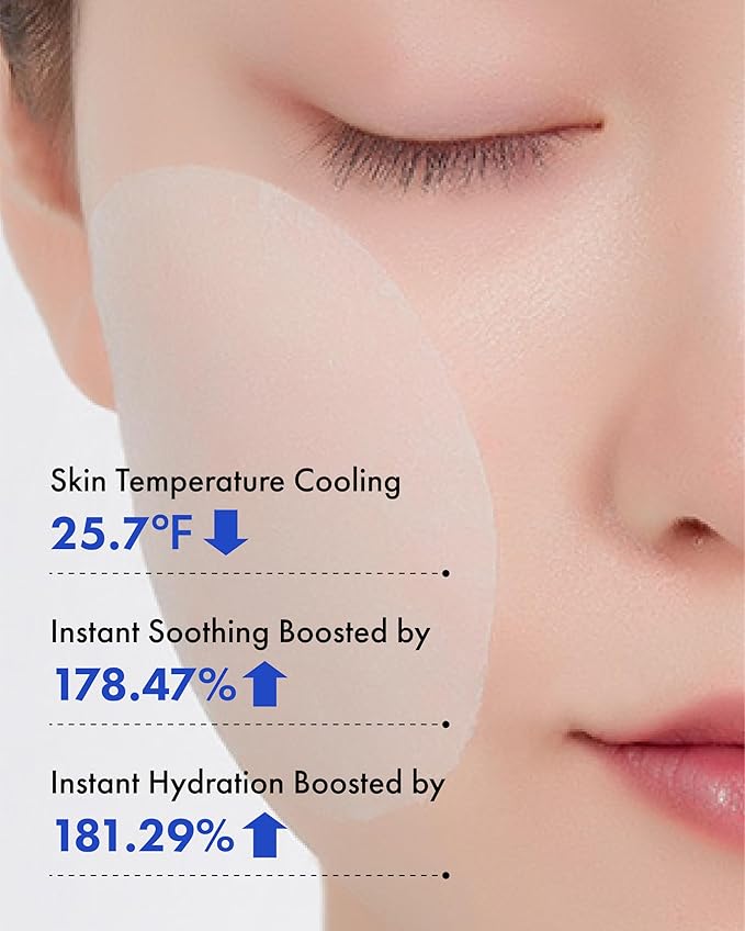 It’S SKIN LI Calming Jelly Pad with Licorice Root Extract, Azulene and Chamomile Extract - Moisturizing and Soothing Facial Toner Pads for All Skin Type, 70 Sheet (4.05 fl.oz.)