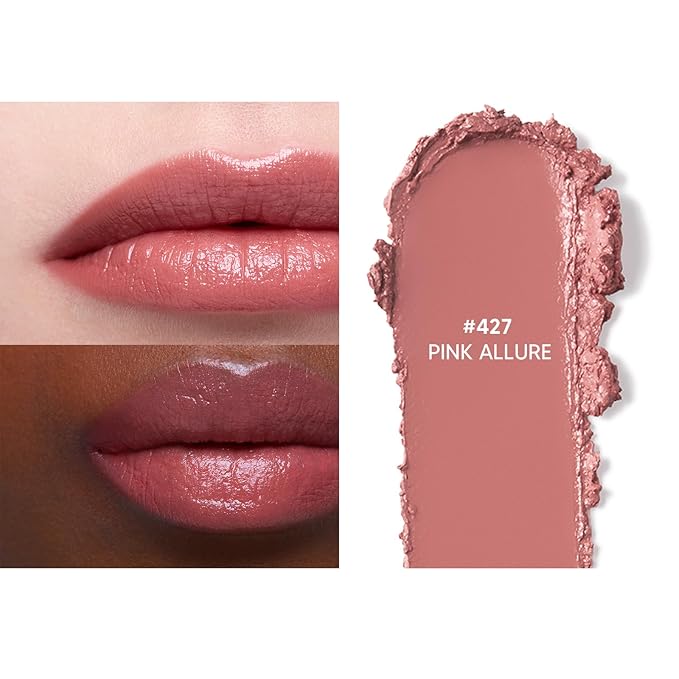 HERA Rouge Classy Lipstick #427 PINK ALLURE | Luxurious Long-Lasting Color, Featherlight Comfort, Luminous and Velvety Finish, Seoul-Inspired Shades, Korean Lip Makeup, 0.12 oz. (3.5g)