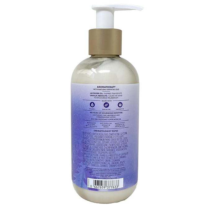 Bath & Body Works Aromatherapy Sleep Lavender + Vanilla Essential Oil Pillow + Perfume Mist, Ultimate Hydration Body Cream, Body Wash & Foam Bath and Body Lotion with a Lavender Dream Bar Soap