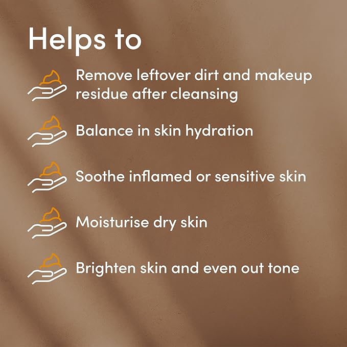 Urban Veda Soothing Hydrating Face Toner | Soothing and Calming | for Dry, Mature, Sensitive & Inflamed Skin | Contains Sandalwood, Organic Aloe Vera & Rose Water for Face | 5.07 Fl oz