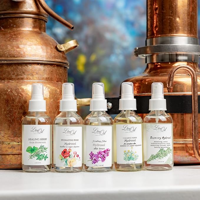Hydrating Rose Facial Hydrosol | Toning Rose Water| Authentic Distillation Process