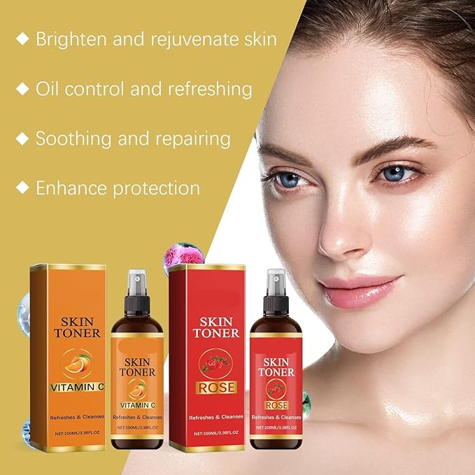Hydrating Toner Spray - Moisturizing & Brightening Face Toner, Reduces Fine Lines, All-Day Skin Hydration & Refreshment(3PCS)