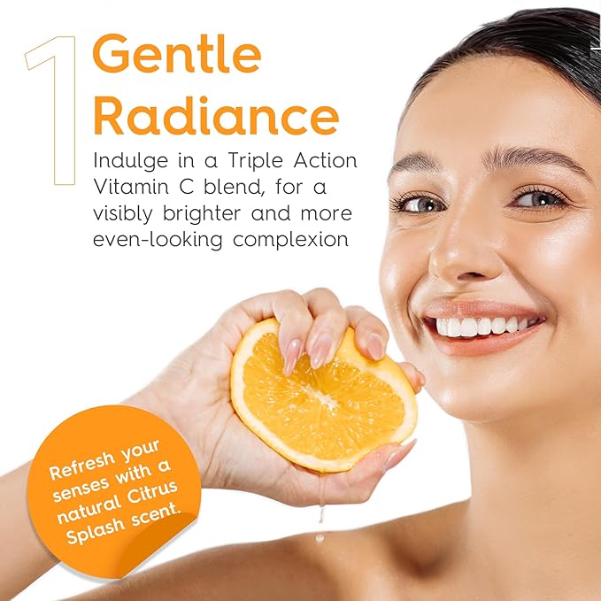 Tree To Tub Vitamin C Face Cream - Triple Action Vitamin C Moisturizer for Face, Face Moisturizer for Women, Day and Night Vitamin C Cream for Face