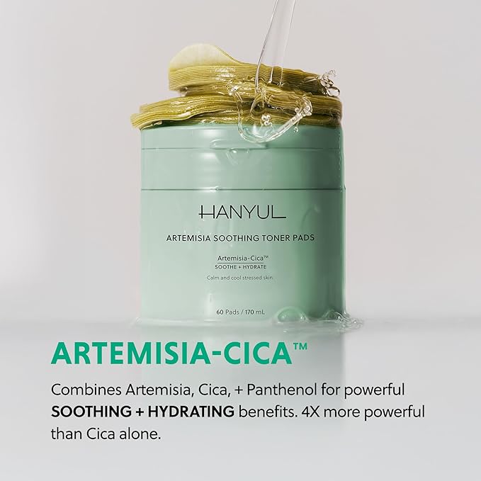 HANYUL Artemisia Toner + Toner Pads