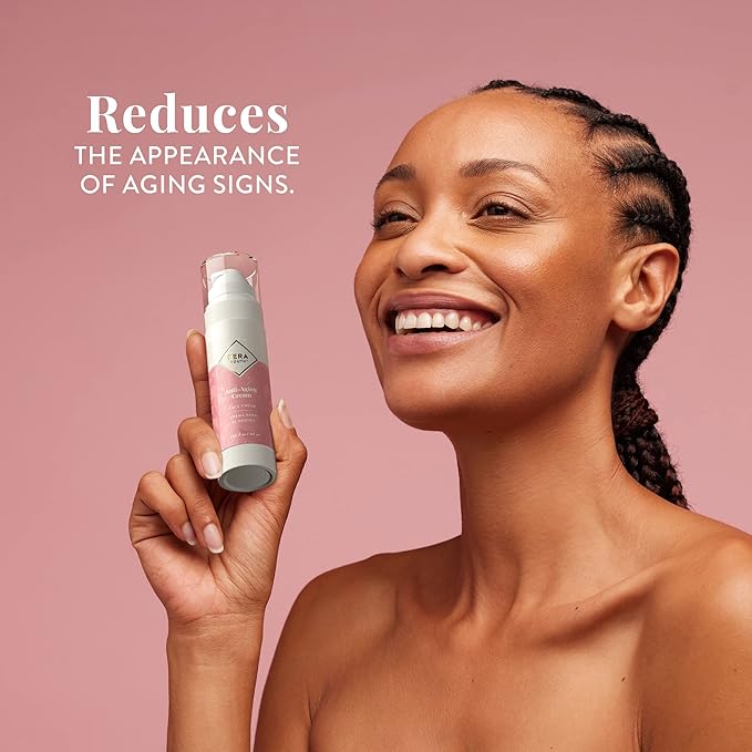 Anti-Aging Cream, Facial Moisturizer, With Plant Stem Cells, Helps Reduce Wrinkles, 100% Natural Ingredients, Cruelty Free, by L’Eudine