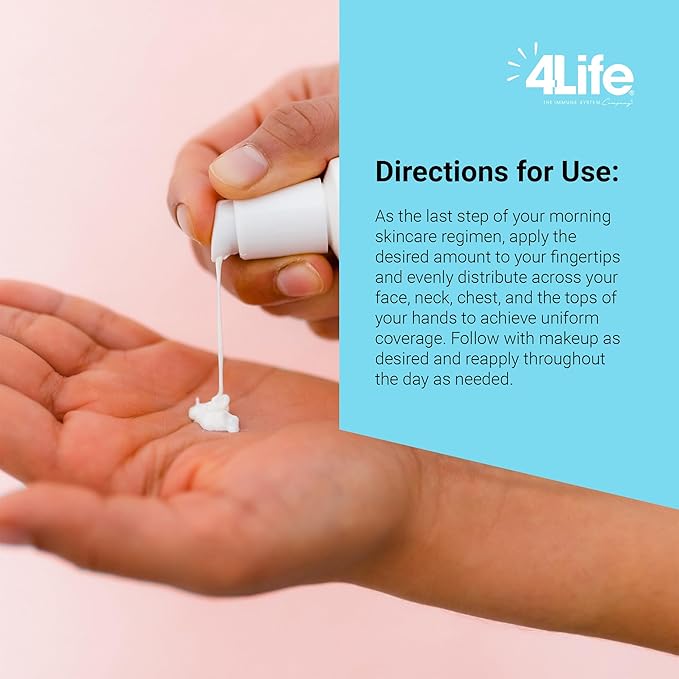 4Life - aKwa SPF 30 Moisturizing Sunscreen - Reef-Friendly UVA/UVB Protection with Zinc Oxide, Octisalate, Vitamin C, Hydroxyapatite - 2 oz