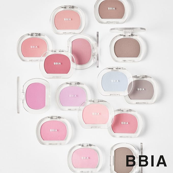 BBIA Last Blush NEW 15 Colors - Cheek Blush Shaping Shading Contour & Highlight Long-Lasting Matte Finish Natural Shades Buildable & Blendable Daily Korean Face Makeup (09 CHERISH, Pack of 1)