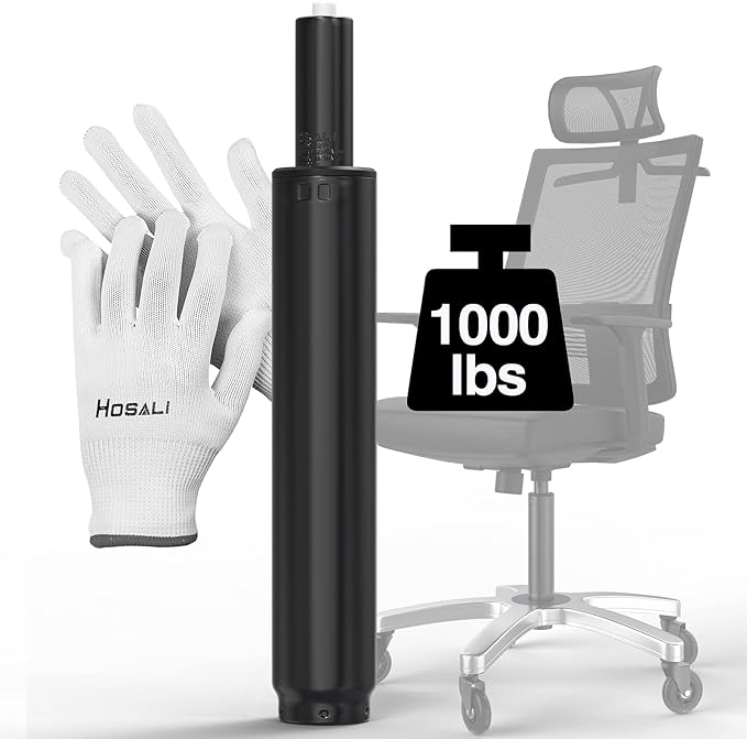 2.5 inch Office Chair Gas Lift Cylinder-Office Chair Replacement Parts, Heavy-Duty Gas Lift Cylinder Fits Most Chairs,Highest End Class 4 Hydraulic Pneumatic Piston,Universal Size
