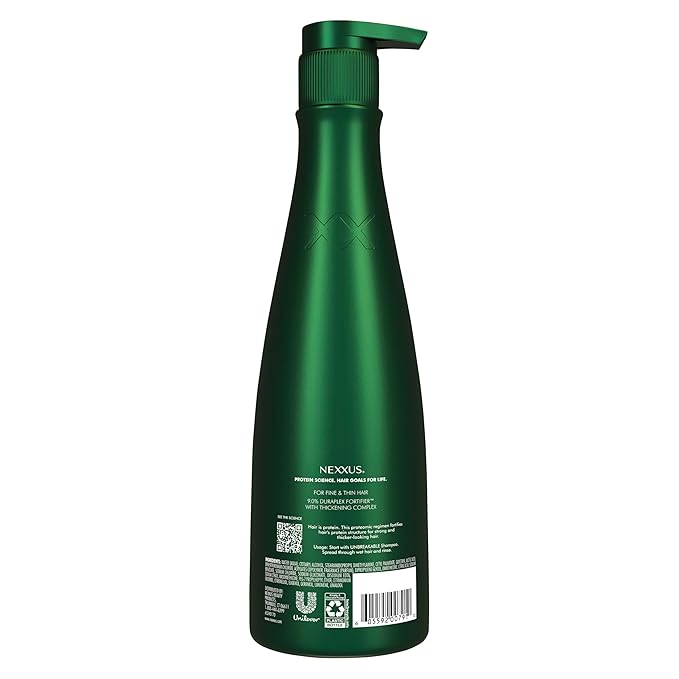 Nexxus Unbreakable Anti Breakage Conditioner for Strengthening for Fine and Thin Hair Hair Care Powered by DURAPLEX FORITIFIER Technology with Thickening Complex 13.5