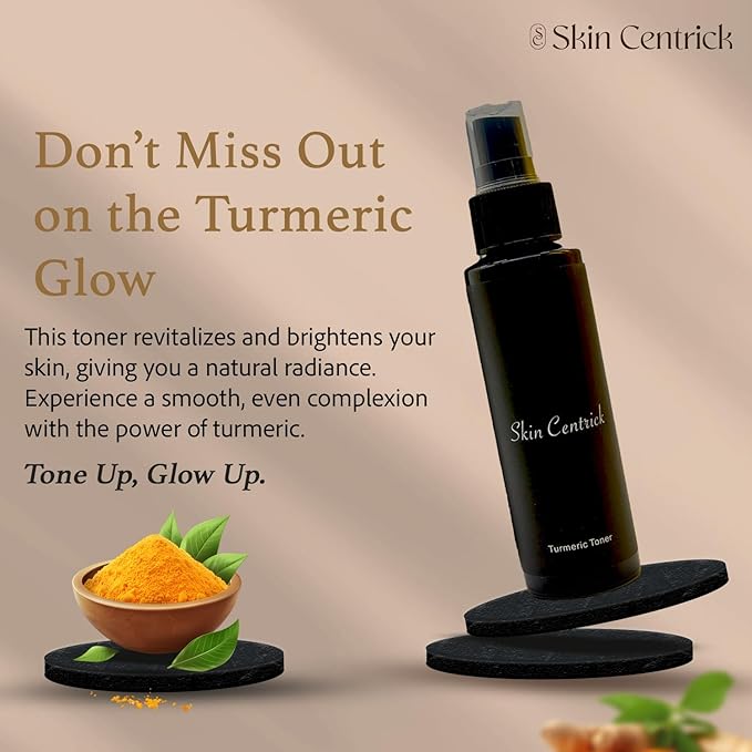 Turmeric Toner, Help heal Skin Problems and Maintain Your PH Levels for Healthier, Glowing Skin.