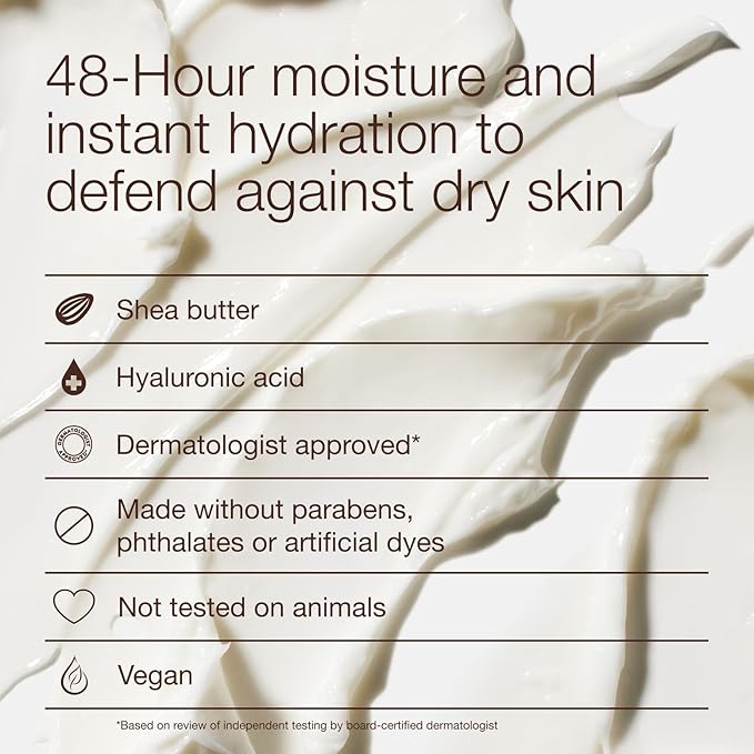 Bath & Body Works Men’s Body Cream, Mahogany Teakwood Scent, Ultimate Hydration Moisturizer with Shea Butter & Hyaluronic Acid for Dry Skin, Warm Woodsy & Masculine Scent, 8 oz - 2 Pack
