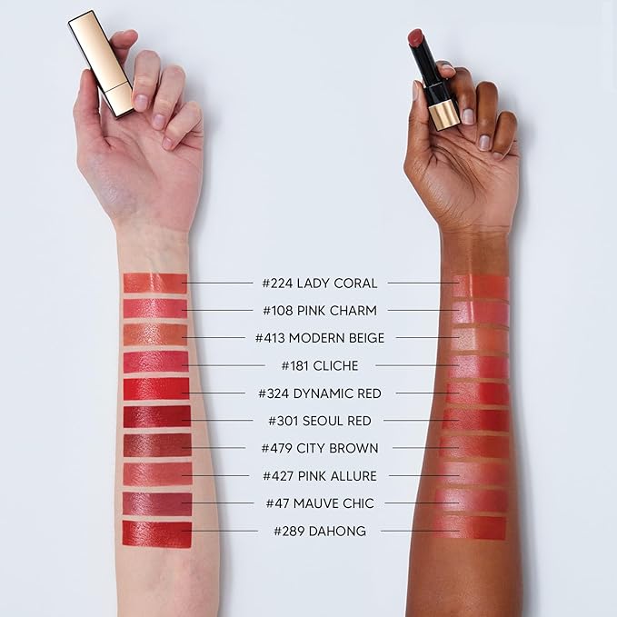HERA Rouge Classy Lipstick #427 PINK ALLURE | Luxurious Long-Lasting Color, Featherlight Comfort, Luminous and Velvety Finish, Seoul-Inspired Shades, Korean Lip Makeup, 0.12 oz. (3.5g)