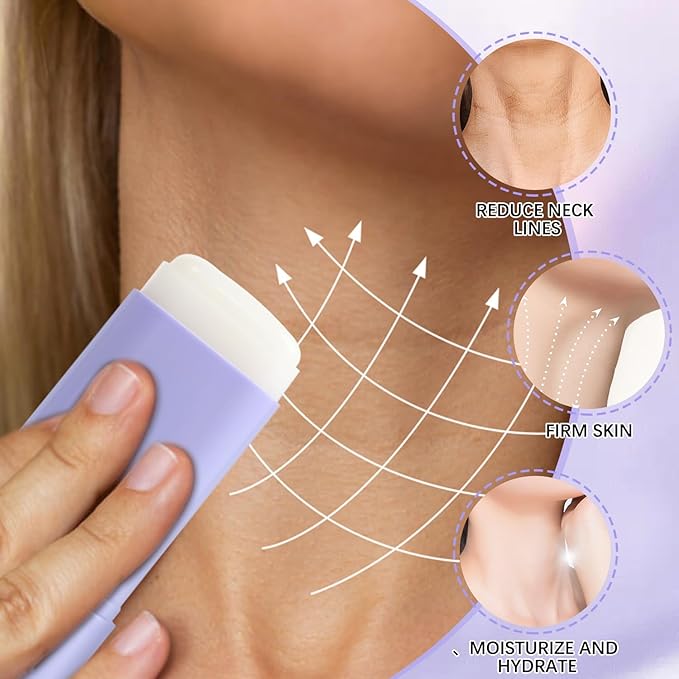 2Pcs Samuwak Neck Care Stick, Samuwak Neck Cream,Neck Firming Stick, Skin Care Moisturizer Face Cream, Lifting Firming Neck Cream