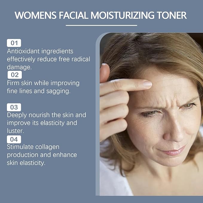 Moisturizing Facial Toner - Hydrates, Nourishes, Repairs Fine Lines, Enhances Elasticity, Improves Skin Condition(2PCS)