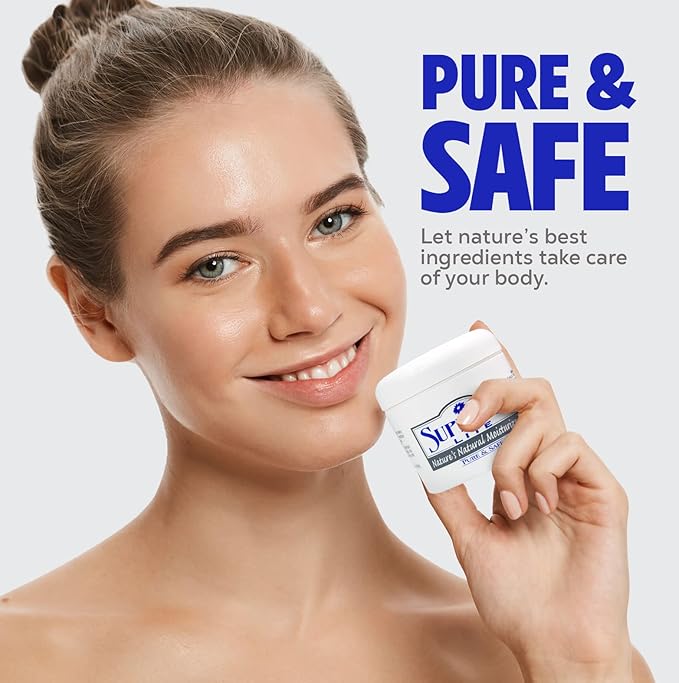 Moisturizer Lanolin Cream 4 oz with Jojoba Oil for Hot, Dry & Cold Weather - Lightweight Creamy Formula with Medical-Grade Lanolin & Jojoba Oil - Moisturizer for Hands, Feet, Body, and More