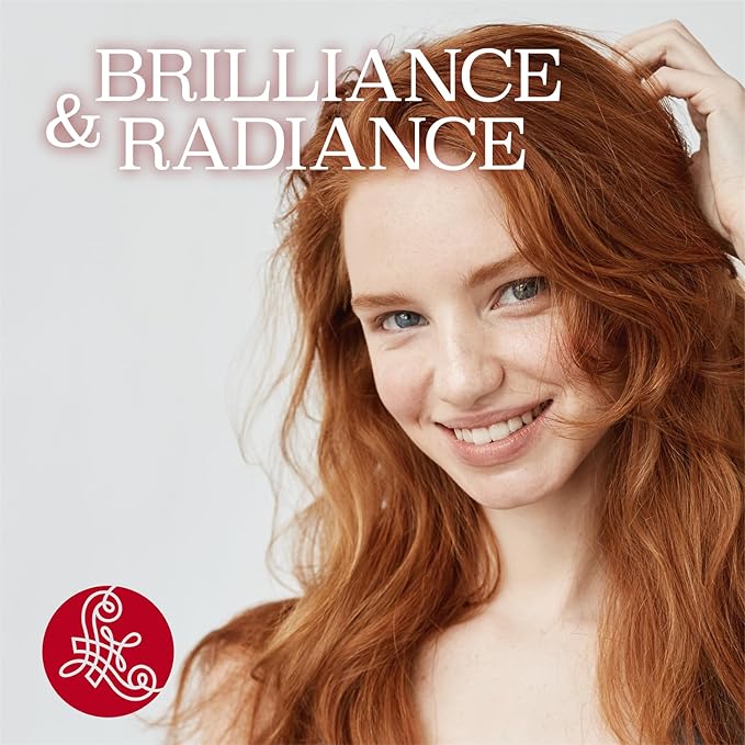 Luseta Color Brightening Red Shampoo for Red Hair, Enhancing Red Hair Shampoo for Color Treated, Color Depositing Shampoo for Copper Hair, Sulfate, Paraben & cruelty free 16.9oz