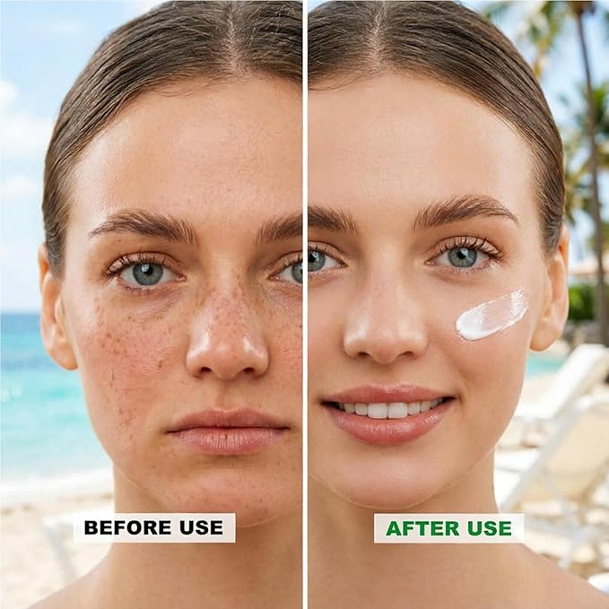 Centella Sunscreen SPF50+ PA++++, Long-Lasting Protection&Water-Fit Sun Serum,Madagascar Centella Sunscreen for All Skin Types and UV Defense, Nourishing Skin, Lightweight, Non-Greasy, No White Cast