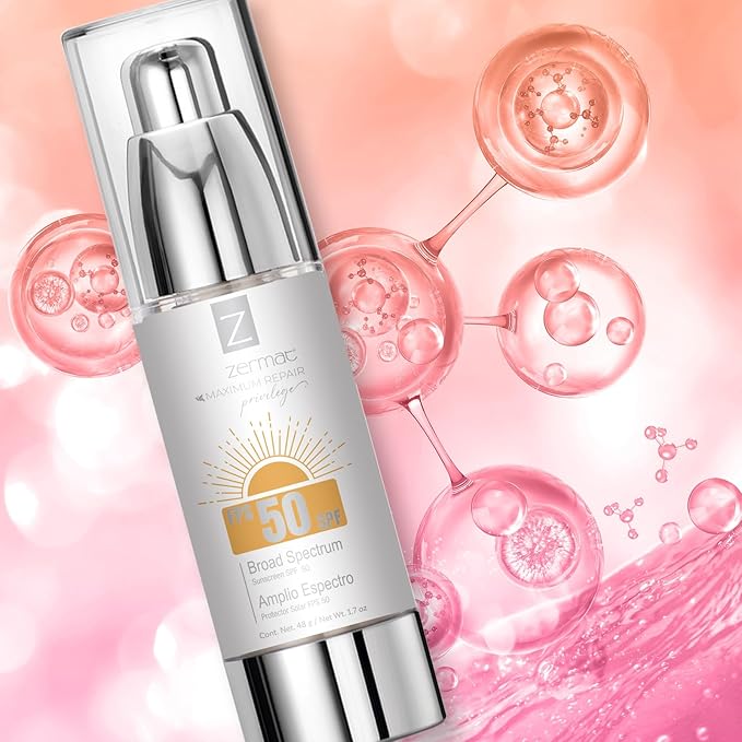 Zermat Protector Solar Repair Privilege, Shields skin against uva/uba rays to slow down aging and to prevent dark spots. 1.7 Oz.