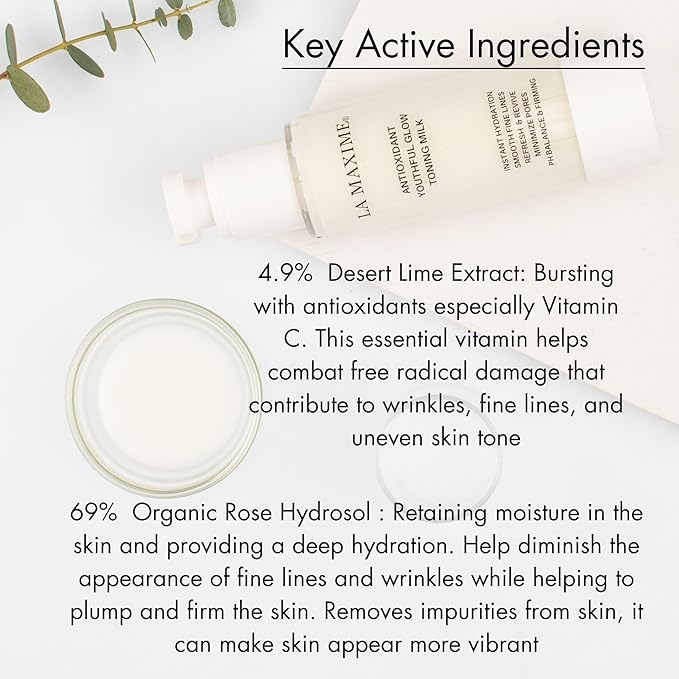Antioxidant Youthful Glow Toning Milk (2.7 Fl Oz)