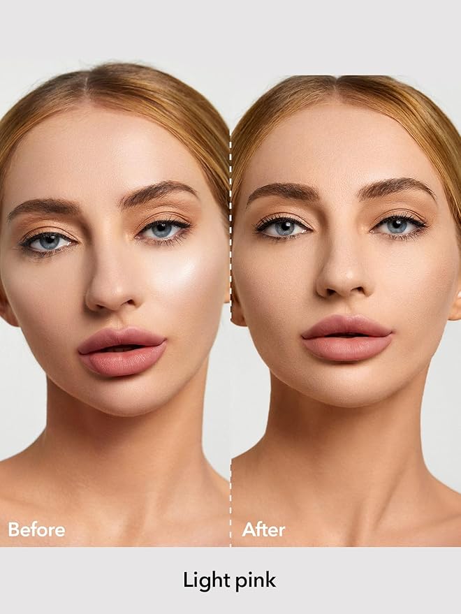 SHEGLAM Baked Glow Setting Powder Oil Control Loose Face Powder Translucent Pore-Less Flawless Smooths Fine Lines Glowy Powder - Light Pink