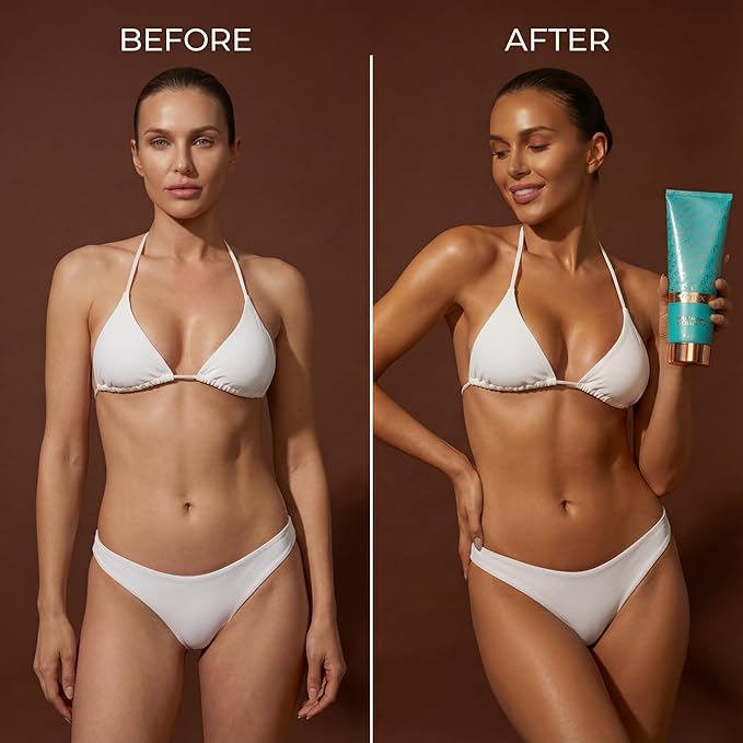 Onyx Strongest Dark Tanning Accelerator Lotion - Effective Tan Enhancer for Indoor & Outdoor Sun - Accelerates Melanin Production - No Stains & Streaks | Super Moisturizing | Tropical Scent | No-SPF