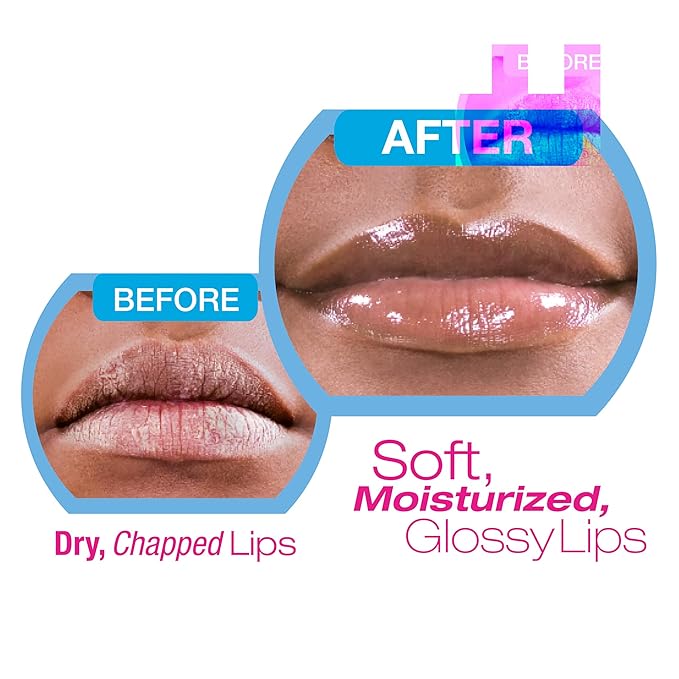 Ruby Kisses Hydrating Lip Therapy Treatment Gloss Cocoa Butter RLO03D1 (3 Pack)