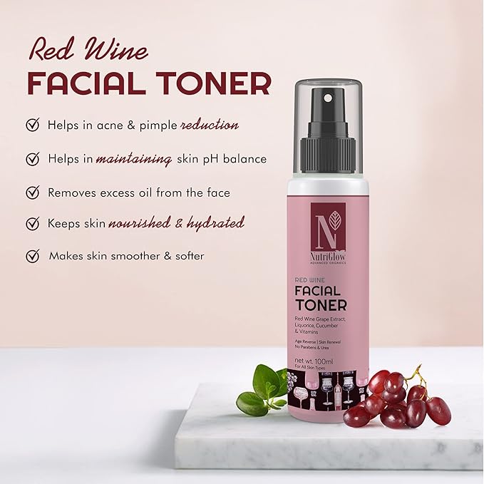 Nutriglow Advanced Facial Toner (Red Wine Toner)