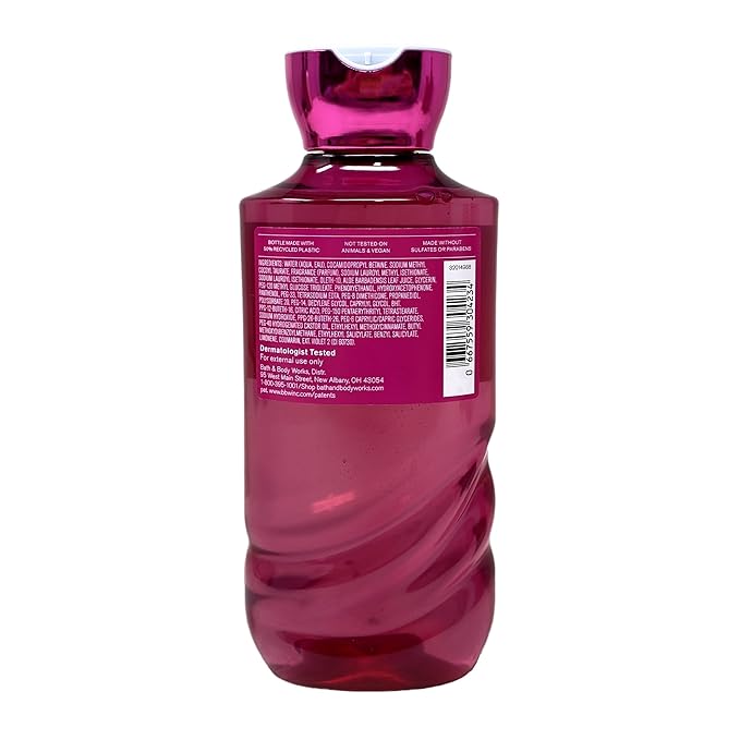 Bath & Body Works Perfect In Pink Trio Gift Set - Fragrance Mist - Body Wash and Body Lotion - with a Himalayan Salts Springs Bar Soap - Full Size