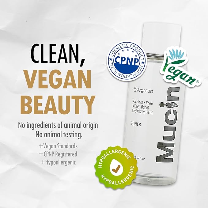 VEGREEN Wild Yam 68% + Panthenol 3% Essence Toner - Alcohol-Free Hydrating & Calming Korean Toner, Skin Barrier Repair for Glass Skin Glow, K-Beauty for All Skin Types, 5.07 fl oz
