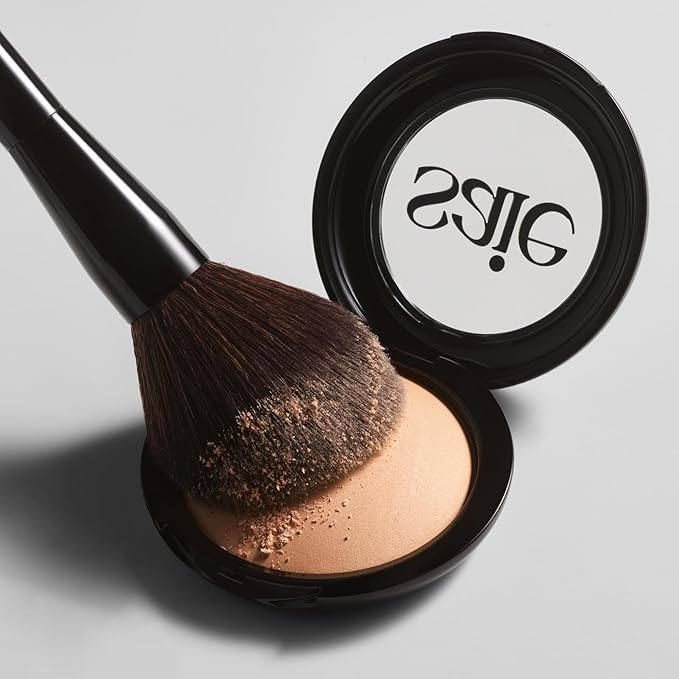 Saie All-Over Powder Makeup Brush - Large, Tapered, & Fluffy Setting Powder Brush for Lightweight, Effortless Application - Ultra-Soft, Cruelty-Free & Vegan Face Makeup Brushes (1 Count)