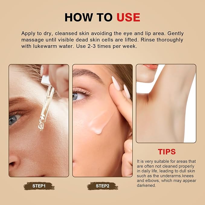 Peel Shot Glow Black & White Rice Peeling Ampoule Set 80ml Daily Soft Exfoliating Face and Body Scrub Dead Skin Cells Remover gifts for women