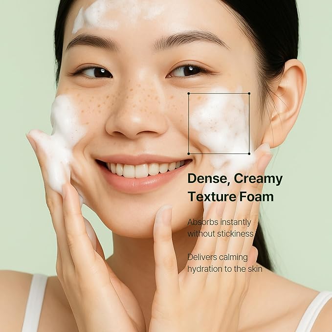 Mugwort Zero Film Cleansing Foam 5.07 fl.oz, 150ml ㅣDaily Makeup Blackhead Removal No pore clogging Korean skincare double cleansing