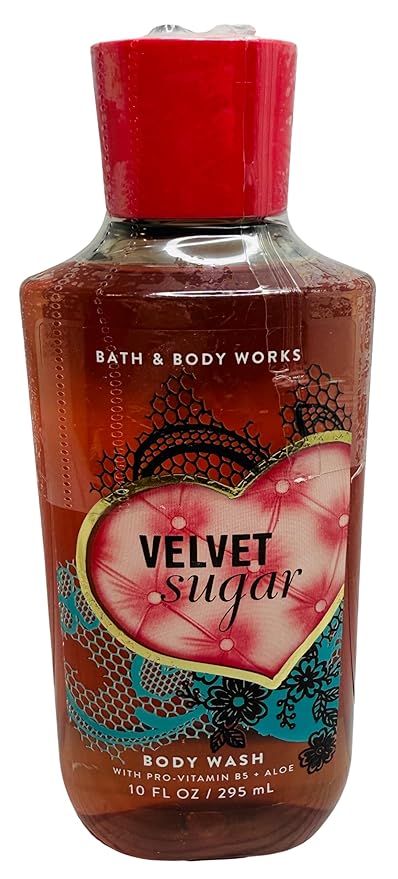 Bath & Body Works Women's Velvet Sugar Body Wash Gel 10 Ounce