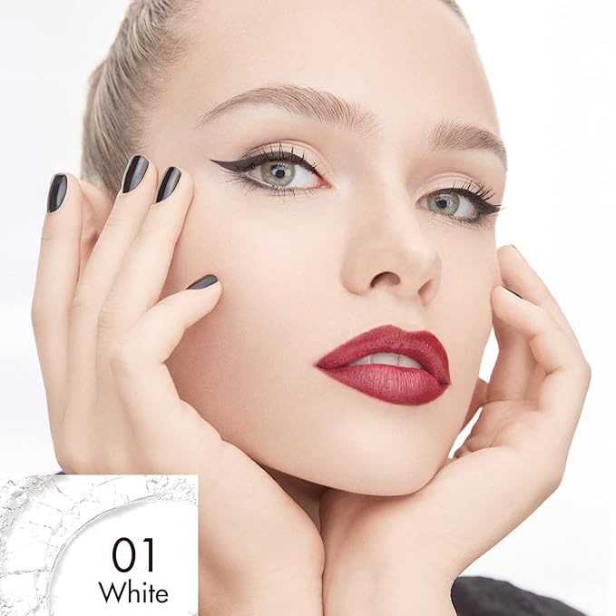 2 IN 1 Powder Sunscreen For Face【SPF 35】【Oil Control】【Lightweight】Matte Finish Mineral Sunscreen Setting Powder For All Skin，01-White