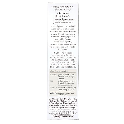 VMV Hypoallergenics Superskin Hydra Balance Smart Moisturiser for Combination Skin, 4 Fluid Ounce