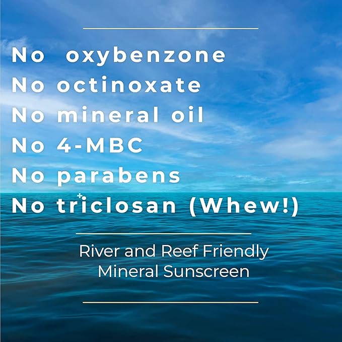 All Natural Sunscreen SPF 25 | Benzene Free, Non-nano Zinc, & Moisturizing Avocado Oil