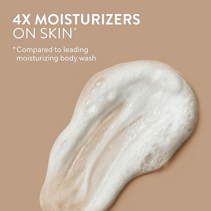 Native Moisturizing Body Wash, Cocoa Butter & Vanilla, 24-Hour Hydration for Dry & Sensitive Skin, Made with Real Shea Butter, Sulfate & Paraben Free, 22 oz