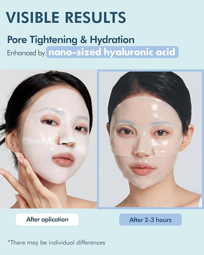 DERMAL Apple Peeling Toner Pad, 80 Pads + Hyaluronic Hydrogel Melting Jelly Gel Mask 4 ea Bundle