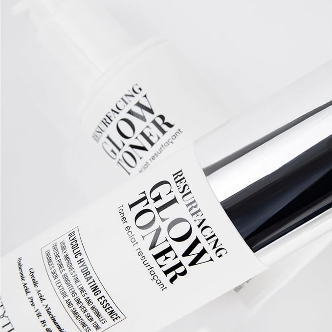 Instytutum Resurfacing Glow Toner 5.1 oz / 150 ml – Glycolic Hydrating Essence with 6% Glycolic Acid, 2% Niacinamide, Hyaluronic Acid & Chamomile – Brightening Exfoliating Toner for Radiant Skin