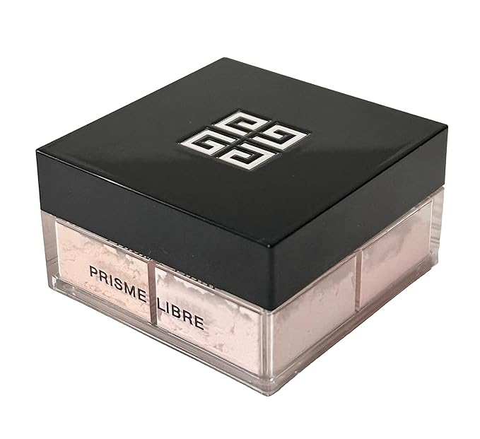 Givenchy Prisme Libre Loose Powder Mat-finish 4 x 1 g - Total 0.14 oz Color # 3 Voile Rose (NEW NO BOX, NEVER USED)